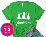 Folklore T-Shirt - Nature Plants Shirt