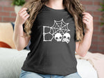 Boo Skull Skeleton Halloween T-shirts