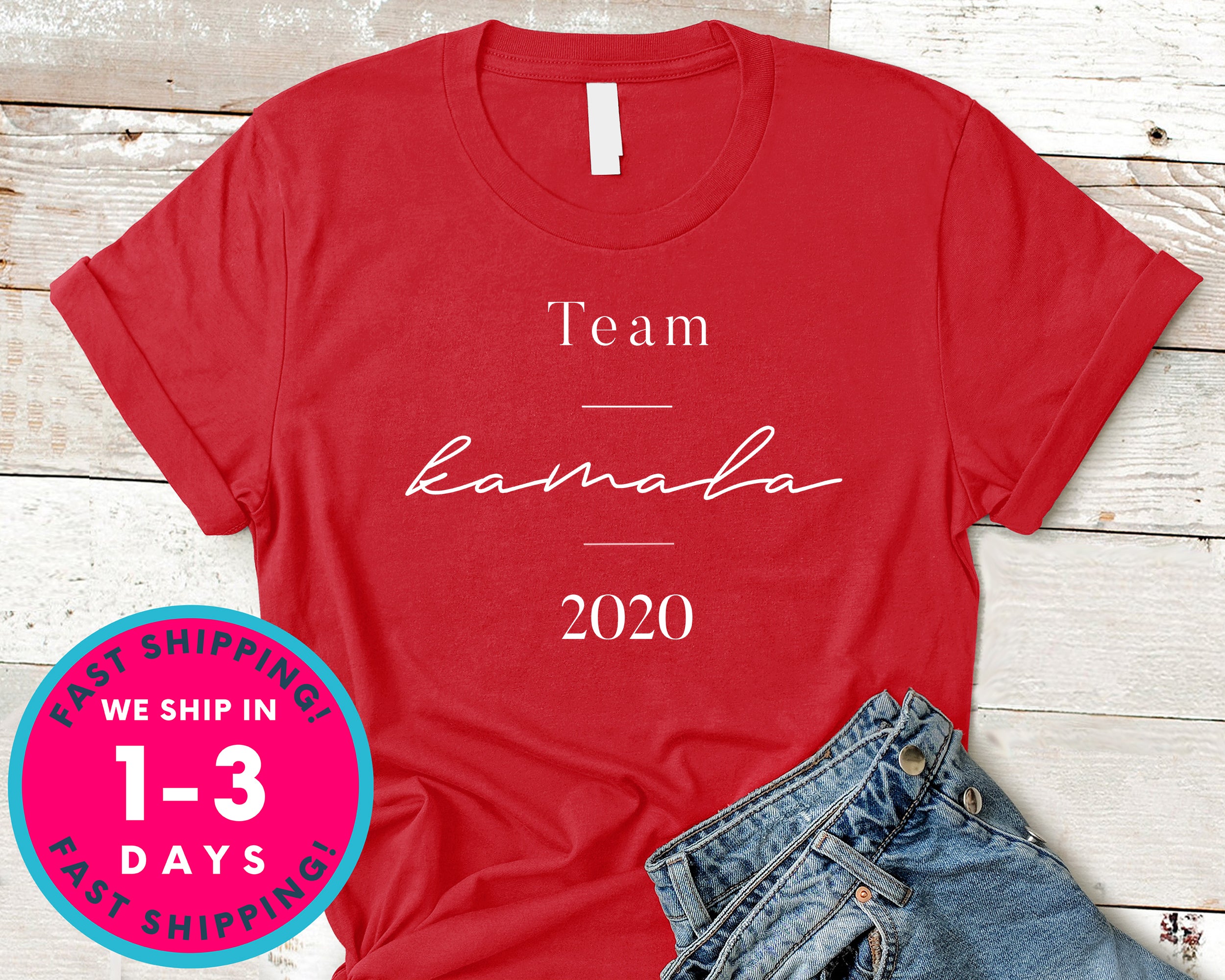 Team Kamala 2020 T-Shirt - Political Activist Shirt