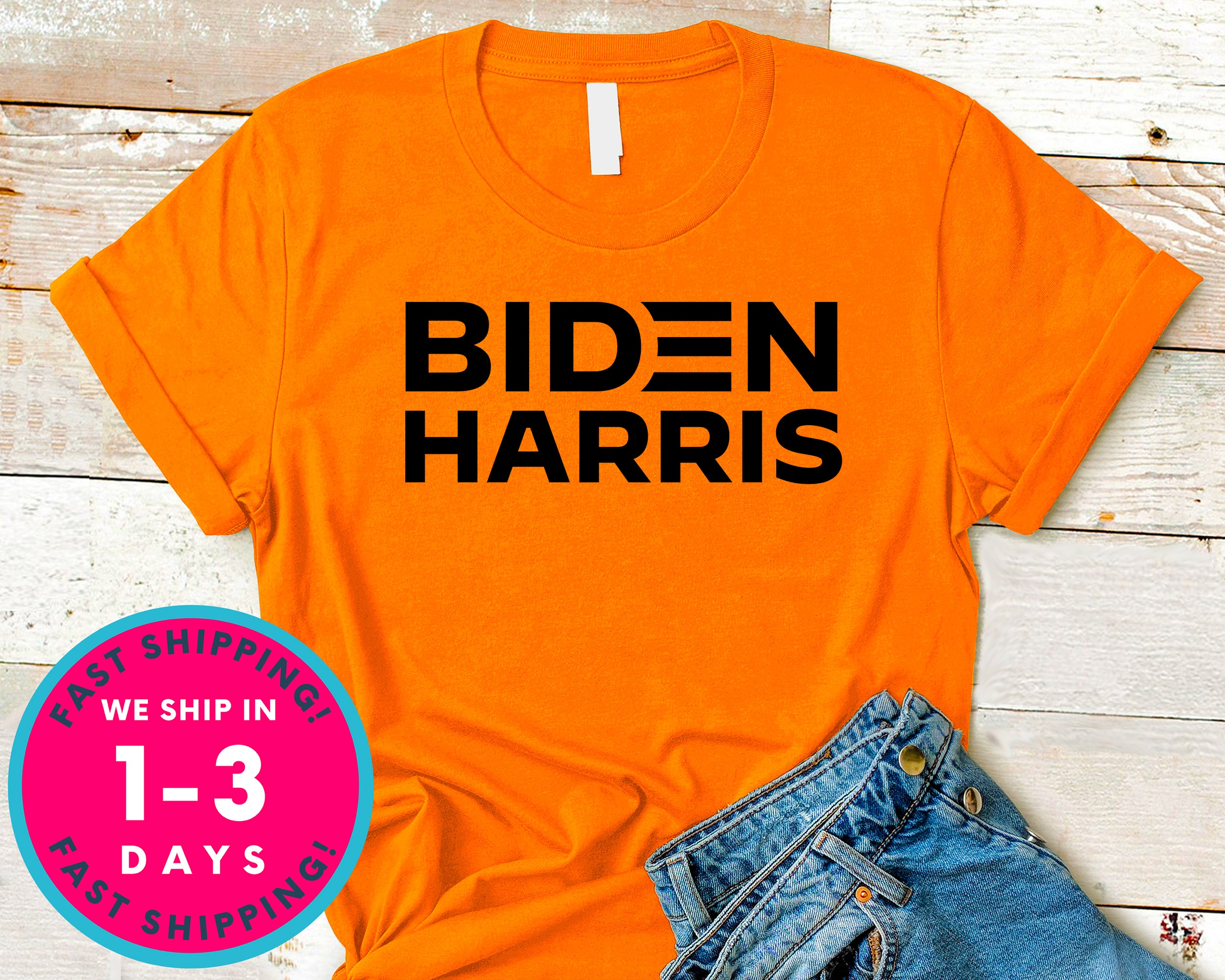 Biden Harris T-Shirt - Political Activist Shirt