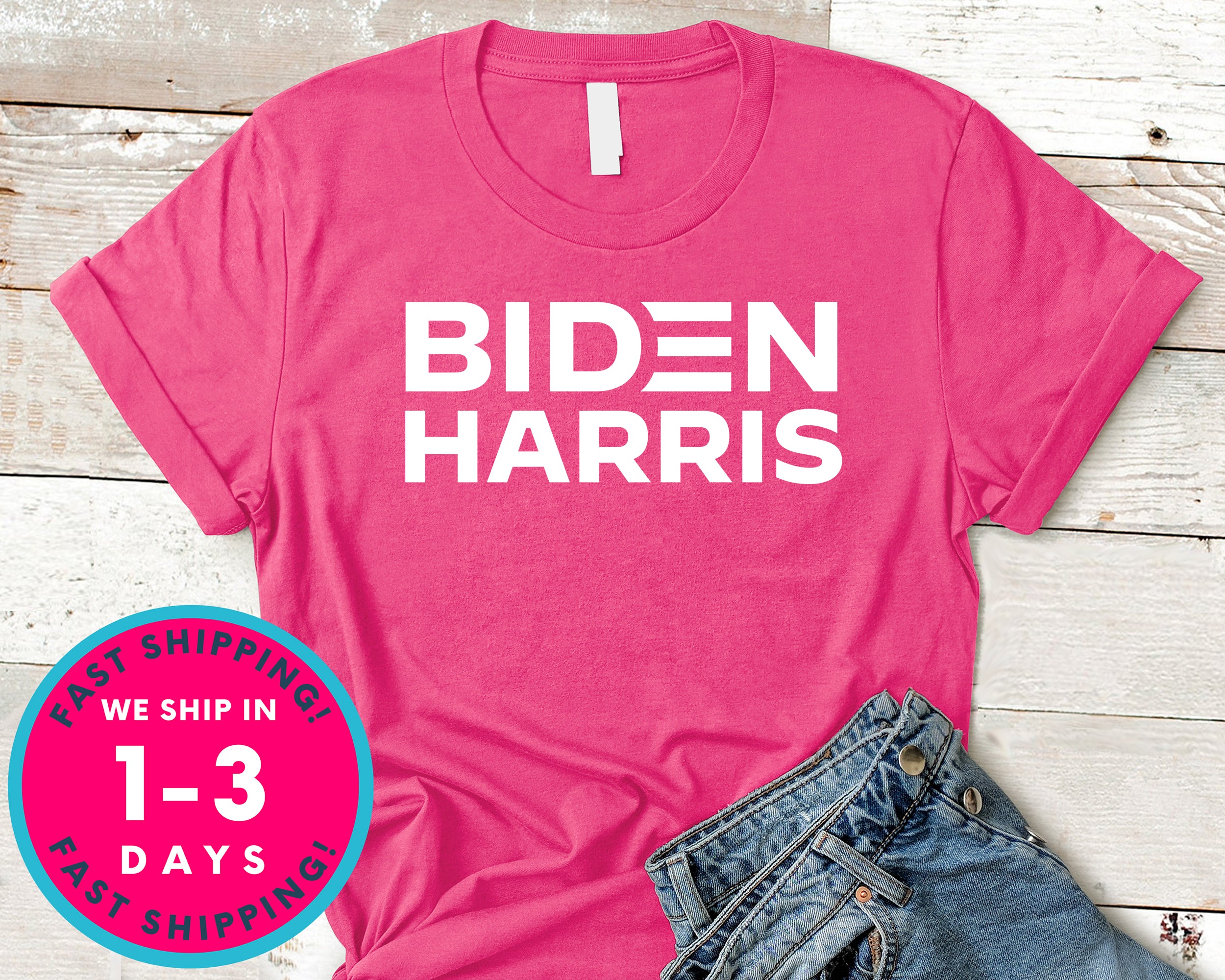 Biden Harris T-Shirt - Political Activist Shirt