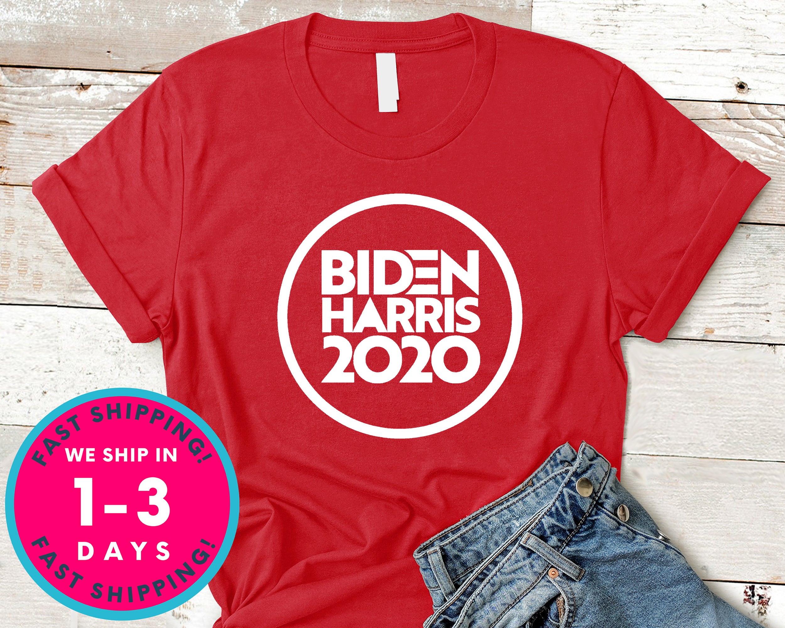 Biden Harris 2020 T-Shirt - Political Activist Shirt