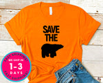 Save The Bears T-Shirt - Animals Shirt