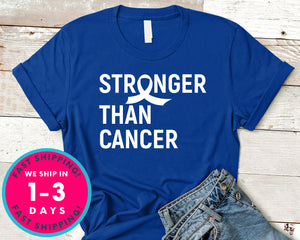 Stronger Than Cancer T-Shirt - Awareness Support Shirt