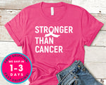 Stronger Than Cancer T-Shirt - Awareness Support Shirt