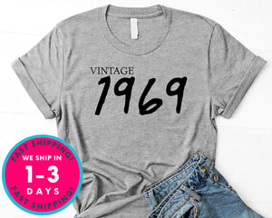 Vintage 1969 T-Shirt - Birthday Shirt