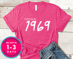 Vintage 1969 T-Shirt - Birthday Shirt