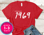 Vintage 1969 T-Shirt - Birthday Shirt