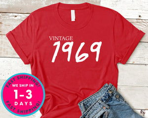 Vintage 1969 T-Shirt - Birthday Shirt