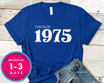 Vintage 1975 T-Shirt - Birthday Shirt