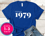 Vintage 1979 T-Shirt - Birthday Shirt