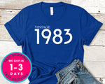 Vintage 1983 T-Shirt - Birthday Shirt