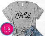 Vintage 1984 T-Shirt - Birthday Shirt