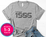 Vintage 1986 T-Shirt - Birthday Shirt
