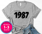 Vintage 1987 T-Shirt - Birthday Shirt