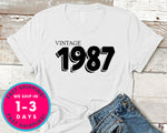 Vintage 1987 T-Shirt - Birthday Shirt