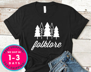 Folklore T-Shirt - Nature Plants Shirt