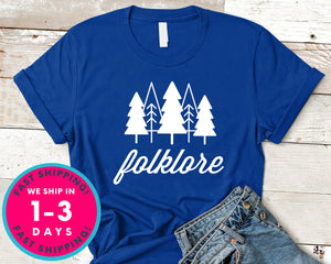 Folklore T-Shirt - Nature Plants Shirt