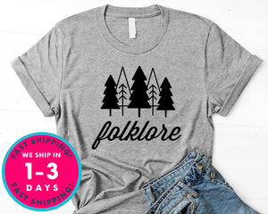 Folklore T-Shirt - Nature Plants Shirt