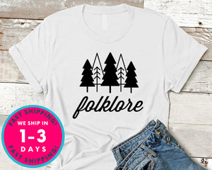 Folklore T-Shirt - Nature Plants Shirt
