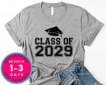 Class Of 2029 T-Shirt - Back To School College Shirt