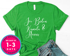 Joe Biden And Kamala Harris 2020 For President T-Shirt - Political Activist Shirt
