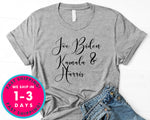 Joe Biden And Kamala Harris 2020 For President T-Shirt - Political Activist Shirt