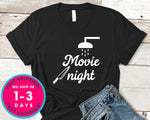 Movie Night T-Shirt - Halloween Horror Scary Shirt
