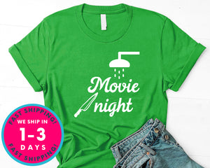 Movie Night T-Shirt - Halloween Horror Scary Shirt