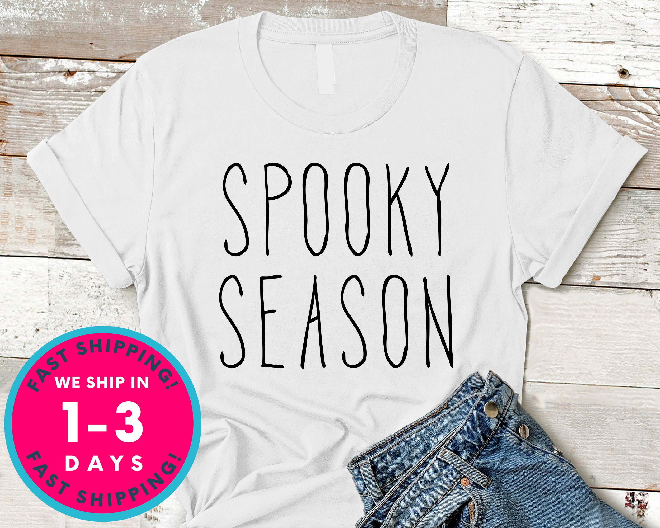 Spooky Season T-Shirt - Halloween Horror Scary Shirt