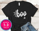 Boo Halloween T-Shirt - Halloween Horror Scary Shirt