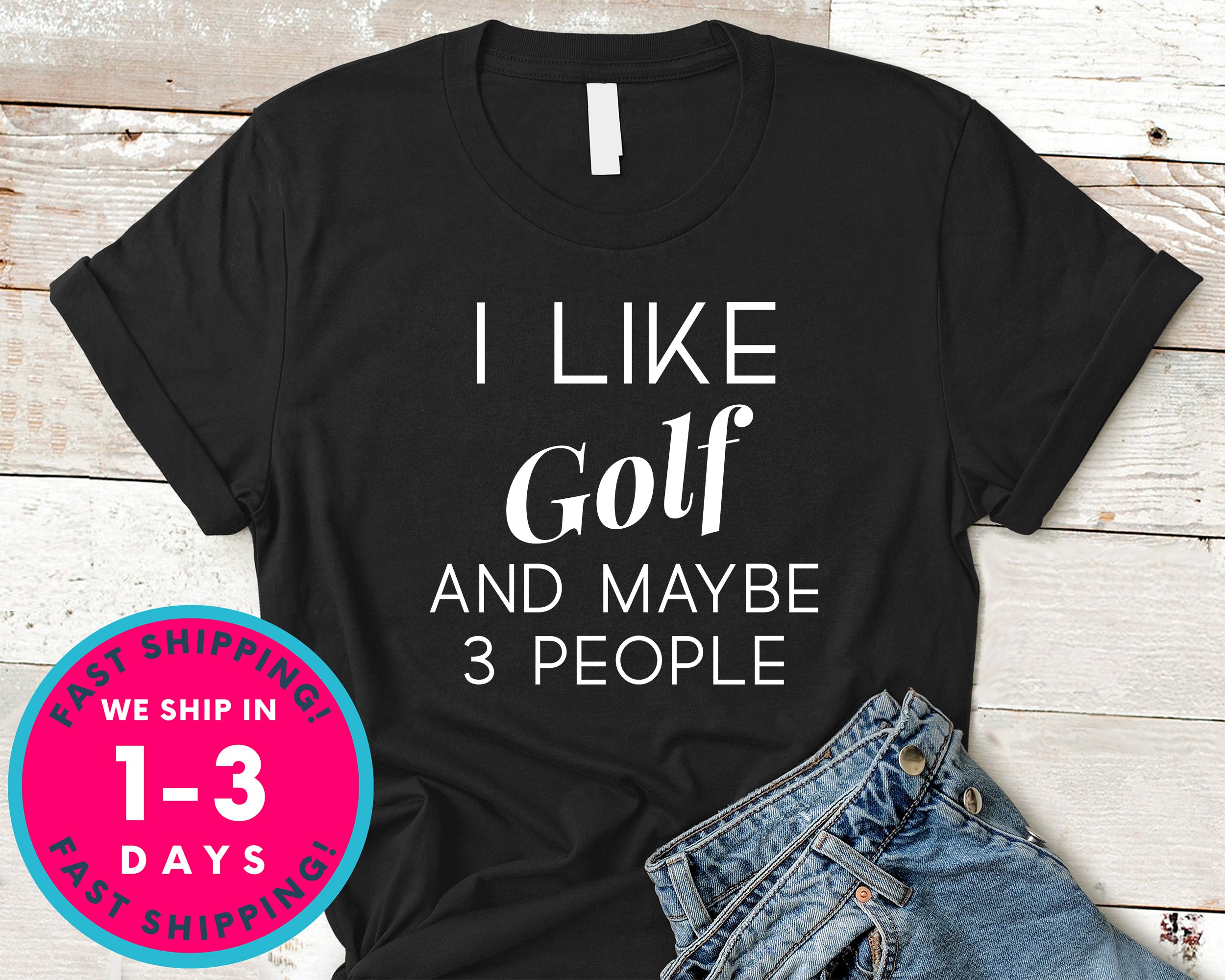 Always Wash Your Balls Funny Golf Tee T-Shirt - Sports Shirt