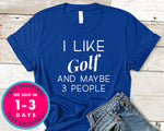 Always Wash Your Balls Funny Golf Tee T-Shirt - Sports Shirt
