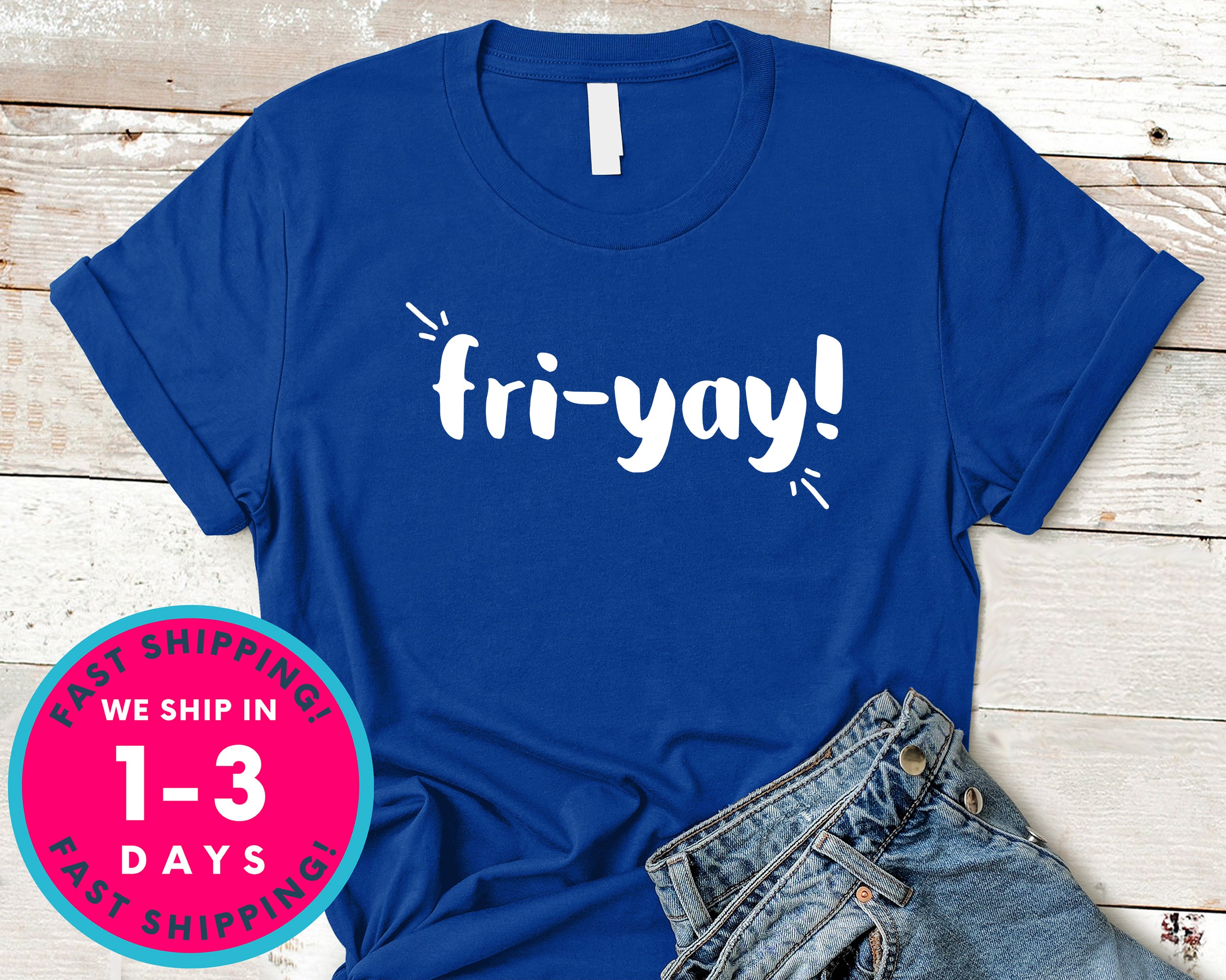 Friyay Teacher Mom T-Shirt - Funny Humor Shirt
