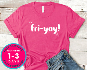 Friyay Teacher Mom T-Shirt - Funny Humor Shirt