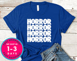 Horror Movies Blood T-Shirt - Halloween Horror Scary Shirt