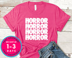 Horror Movies Blood T-Shirt - Halloween Horror Scary Shirt