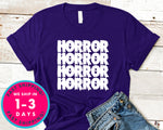 Horror Movies Blood T-Shirt - Halloween Horror Scary Shirt