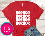 Horror Movies Blood T-Shirt - Halloween Horror Scary Shirt