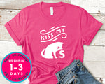 Kiss My Cats T-Shirt - Animals Shirt