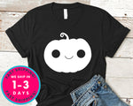 Smiling Pumpkin T-Shirt - Halloween Horror Scary Shirt