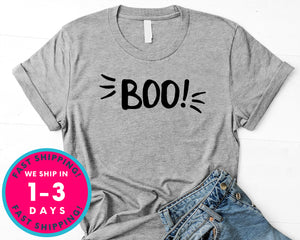 Cute Halloween Boo T-Shirt - Halloween Horror Scary Shirt