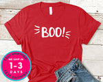 Cute Halloween Boo T-Shirt - Halloween Horror Scary Shirt
