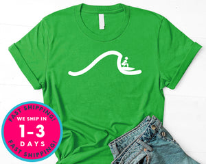 Surfer Girl Waves T-Shirt - Sports Shirt