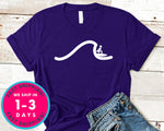 Surfer Girl Waves T-Shirt - Sports Shirt