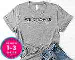 Wildflower T-Shirt - Nature Plants Shirt