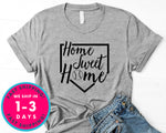 Home Sweet Home Baseball Softball T-Shirt - Sports Shirt