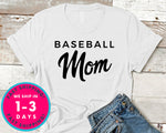 Bwomen Baseball Mom Tee T-Shirt - Sports Shirt