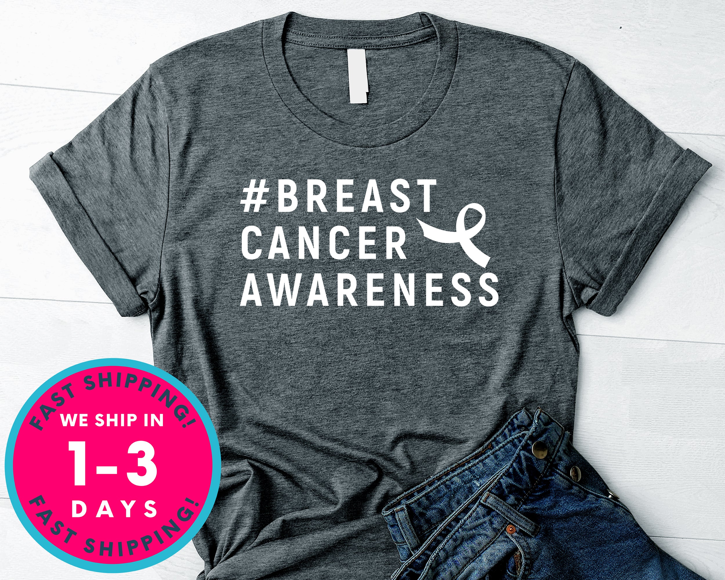 Breast Cancer Awareness T-Shirt - Awareness Support Shirt