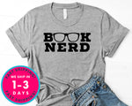 Geek Book Nerd T-Shirt - Funny Humor Shirt